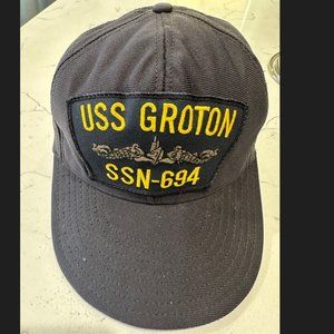 Vintage USS Groton Hat Cap